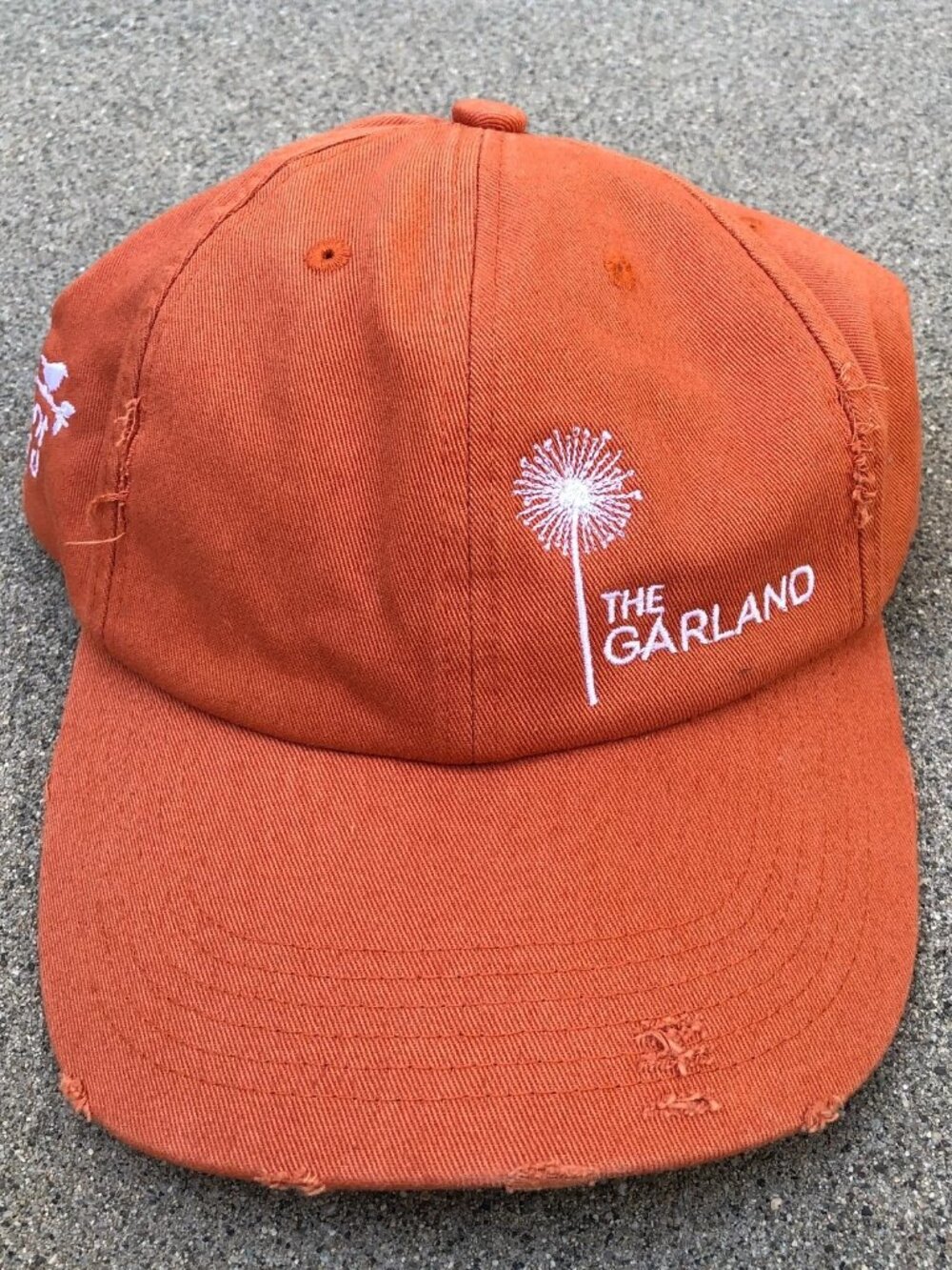 THE GARLAND Universal Studios Hotel Hat Men's One Size Adjustable Cap Orange